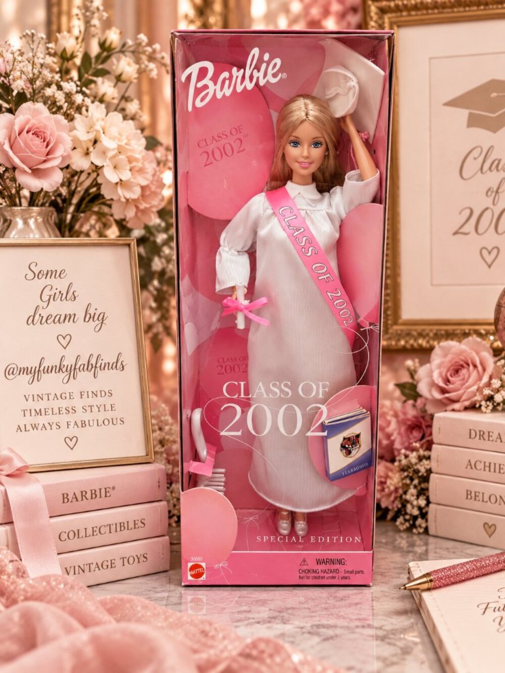 Special Edition Class of 2002 Graduation Barbie